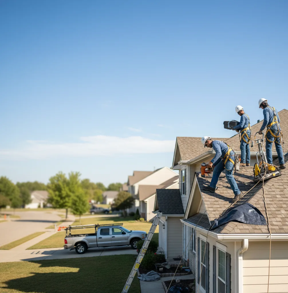 Shingle Replacement in Bartlett, TX